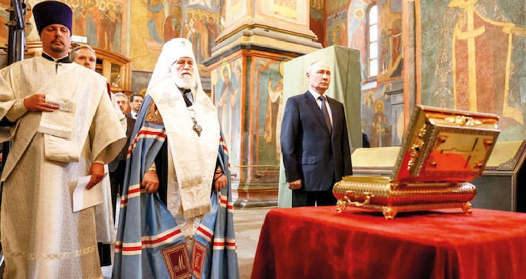Rusya 14. Yüzyıl Prensi Dmitri Donskoyun Kemiklerini Ukraynadaki Birliklerine Gönderdi