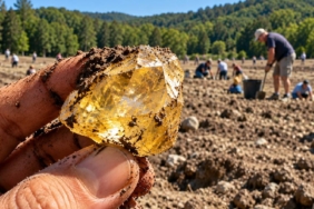 ABD'deki Crater of Diamonds Parkı'nda 40 Karatı Aşan Elmaslar Bulundu