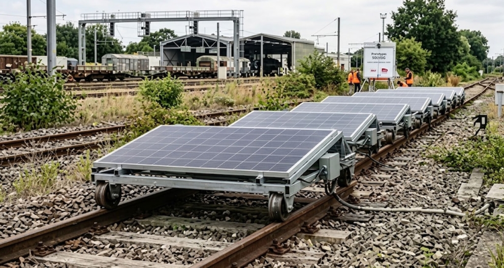Fransız Demiryolu İşletmecisi SNCF Atıl Hatlarda Güneş Enerjisi Testine Başladı