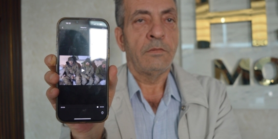 Mardinli baba Rusya ordusuna alınıp Ukrayna’da esir düşen oğlu için yardım istedi